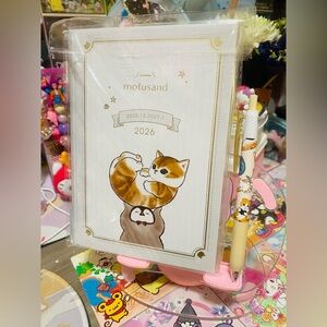 Mofusand 2026 planner notebook